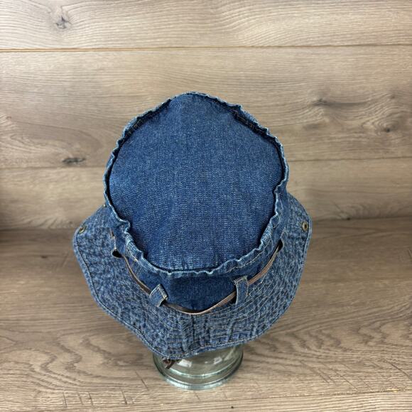 Unisex 100% Cotton Bucket Hat Fishing Camping Safari Boonie Sun Brim Summer Cap - Picture 6 of 11